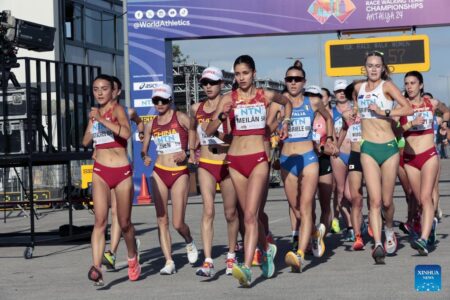 Kimberly Garcia and Perseus Karlstrom Claim Victory at the 2024 World Race Walking Championships!
