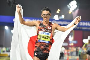 Japan’s Toshikazu Yamanishi Shatters Men’s 20 km Race Walk Record!