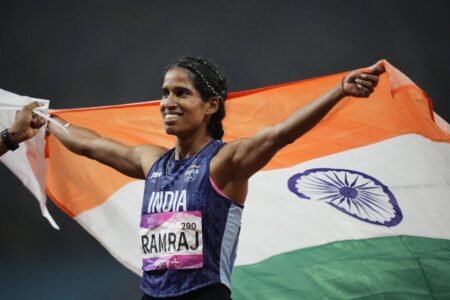 Vithya Ramraj breaks P. T. Usha’s three-decade-old 400m hurdles record – The Hindu