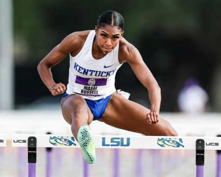 Masai Russell Shatters American Record in 100m Hurdles!