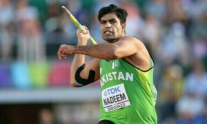 Arshad Nadeem | Life, Achievements, Medals, Best Throw, & Olympic Win – Britannica