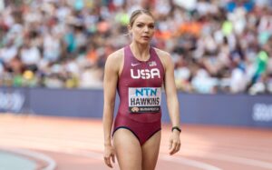 Chari Hawkins Shatters Records with Impressive Fifth-Best 100m Hurdles Time in Heptathlon!