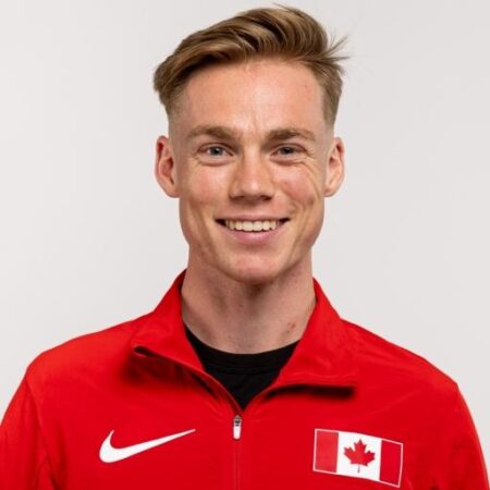Kieran Lumb Shines as Top Canadian, Finishing 5th in Elite Men’s Mile at World Road Running Championships!