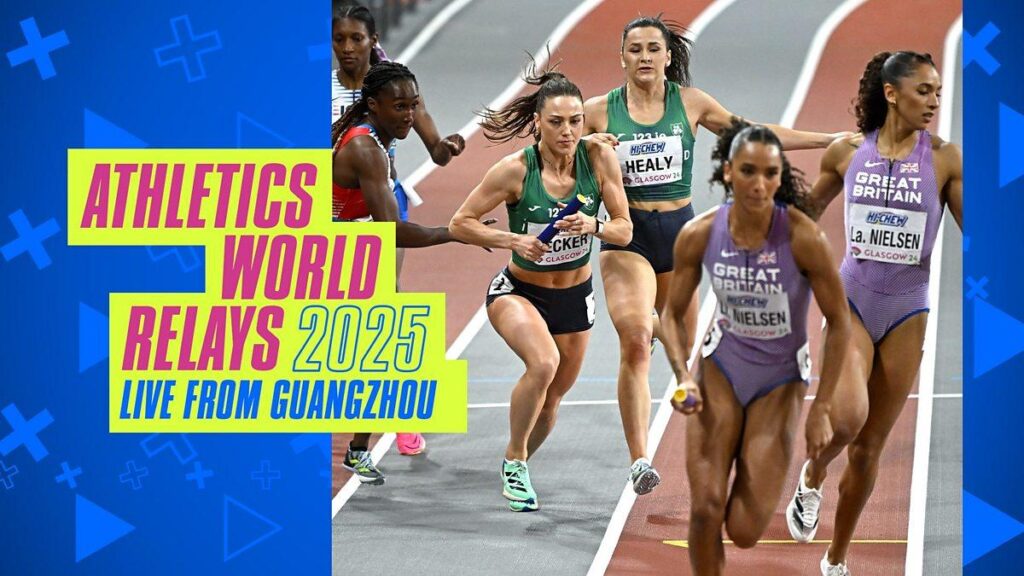 Excitement Builds on Day 2 of the 2025 World Athletics Relays in Guangzhou!