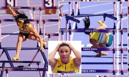 Heartbreak on the Track: Fans React to Sprinter’s Shocking Fall at the Final Hurdle!