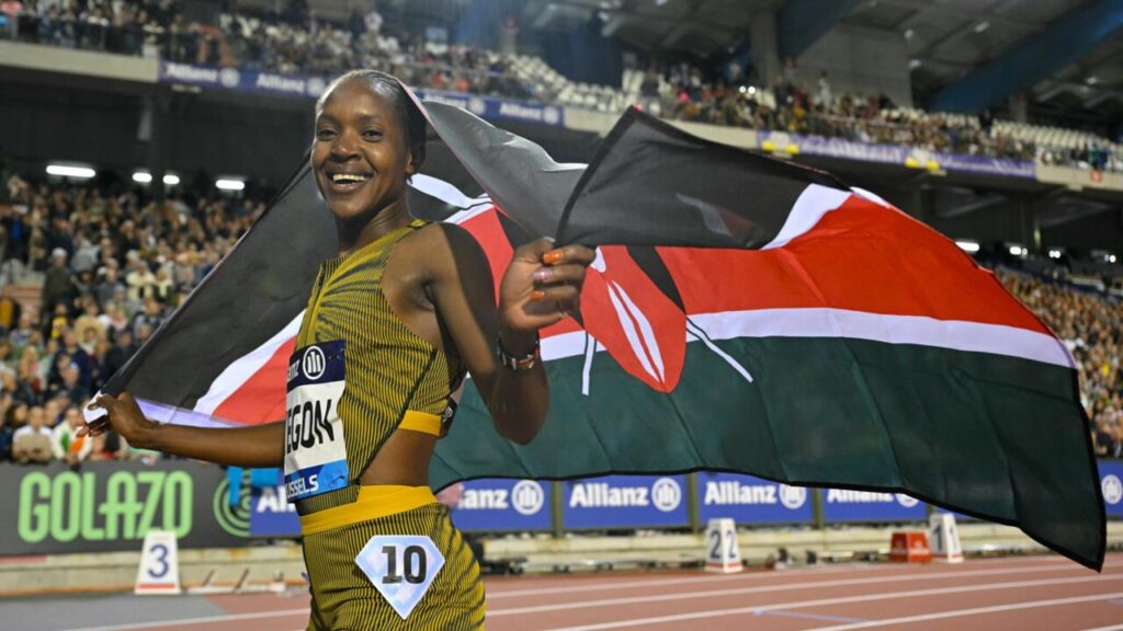 Kenya’s Kipyegon Aims for History with Ambitious Four-Minute Mile Challenge!