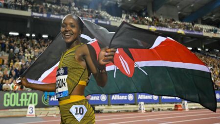 Kenya’s Kipyegon Aims for History with Ambitious Four-Minute Mile Challenge!