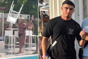 Oldham Athletic’s Kian Harratt Involved in Shocking Ibiza Pool Incident!