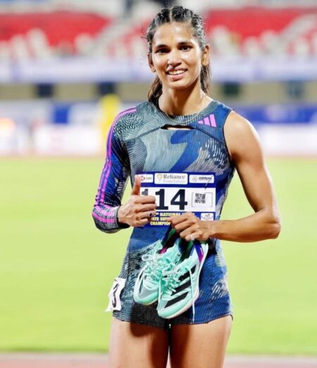 Jyothi Yarraji Dazzles with Gold in 100m Hurdles at Taiwan Athletics Open 2025