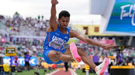 Murali Sreeshankar Leaps to Gold in Thrilling Long Jump Victory at International Jumping Meeting 2023