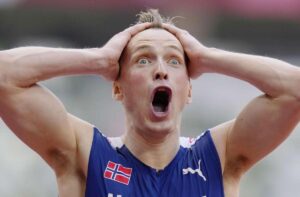 Karsten Warholm Smashes His Own 300-Meter Hurdles World Record in Spectacular Fashion