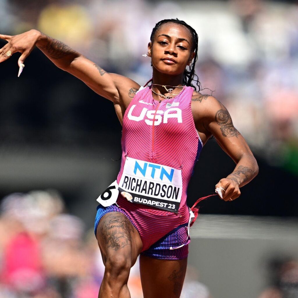Rising Sprint Star Richardson Faces Unexpected Controversy