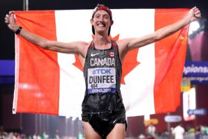 Evan Dunfee Triumphs with Emotional Victory to Win Race-Walking Gold for Canada