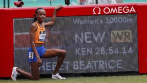 Beatrice Chebet Smashes Women’s 5km World Record in Barcelona