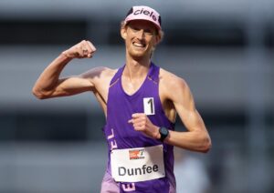 Dunfee Makes History with Bronze Medal in 50km Race Walk at Tokyo 2020