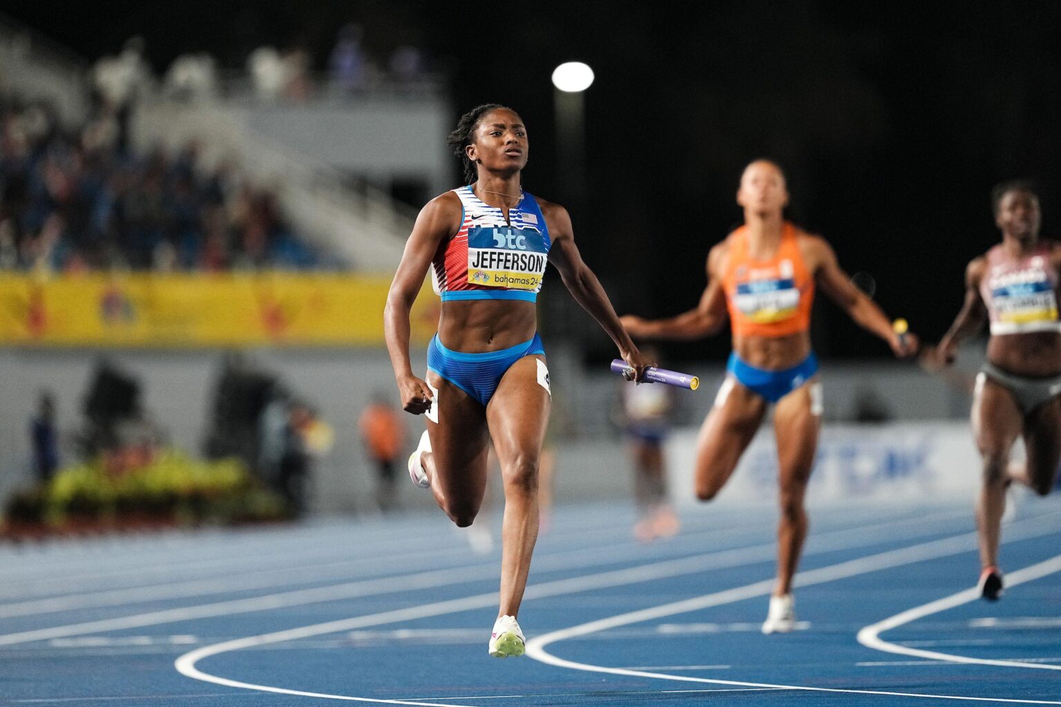 Julian Forte Injured During Thrilling 4x100m Relay at World Athletics Relays