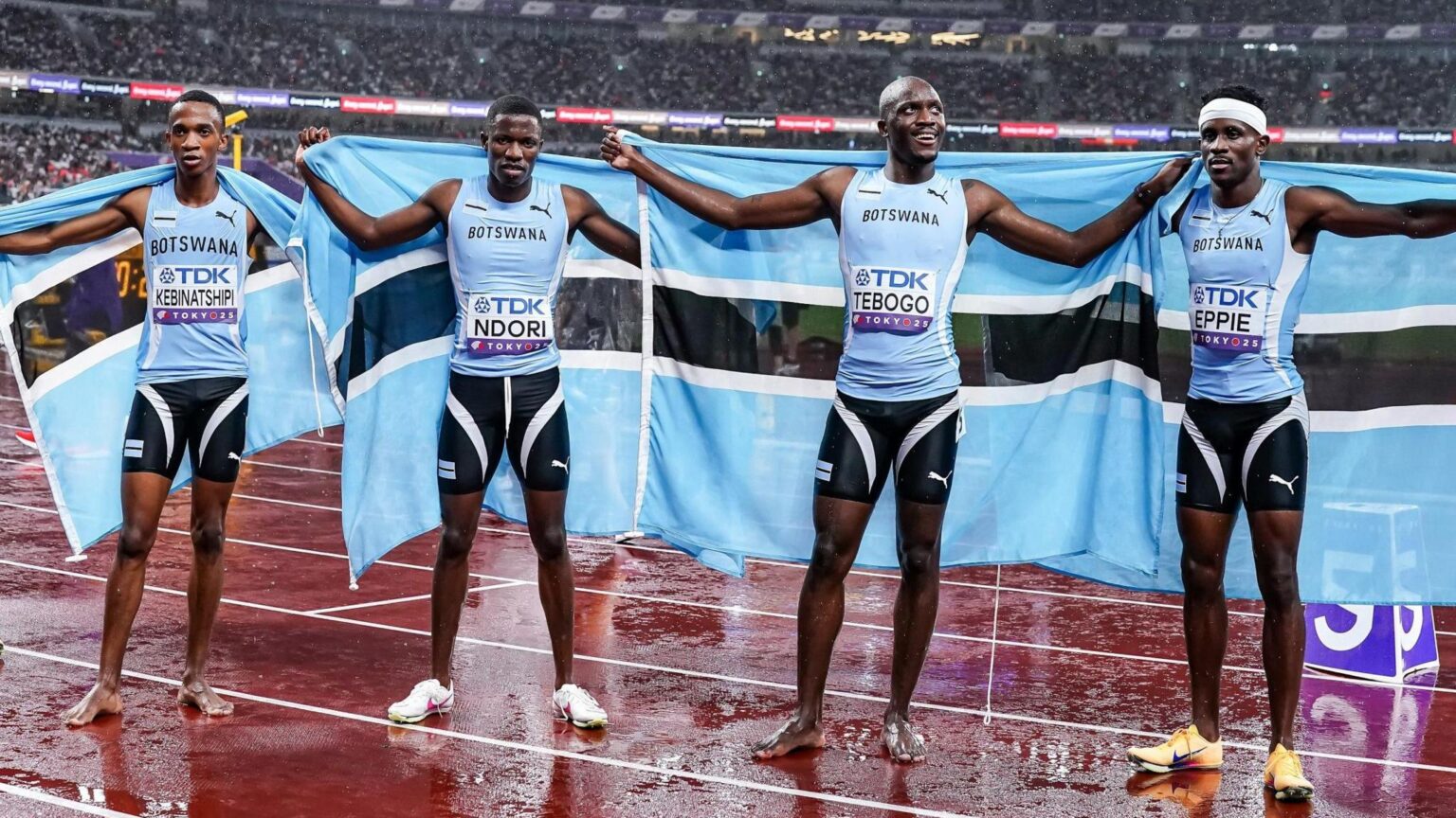 Collen Kebinatshipi Aims to Shatter 400m World Record Following Tokyo Gold Victory