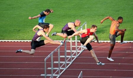 Britton Rockets into 100m Hurdles Final as Fastest Loser